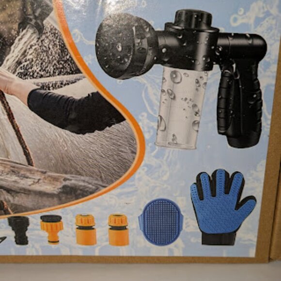 Foam Sprayer Gun, Pressure Nozzle for Car Wash, Watering, Pet Shower with Glove - Picture 4 of 4